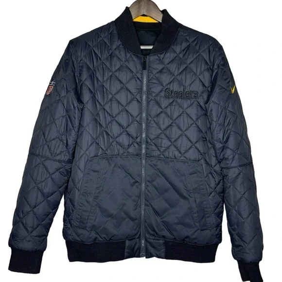 Onfield Apparel NFL Steelers Reversible Jacket Size L - Picture 5 of 11